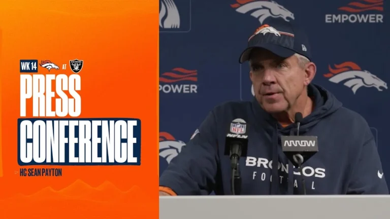 HC Sean Payton on Broncos after win vs. Raiders: Theyre well aware of what theyre playing for