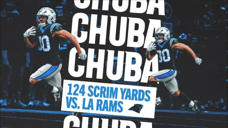 Chuba Hubbard’s Best Plays from 124-Scrimmage Yard Game vs. Rams Week 13