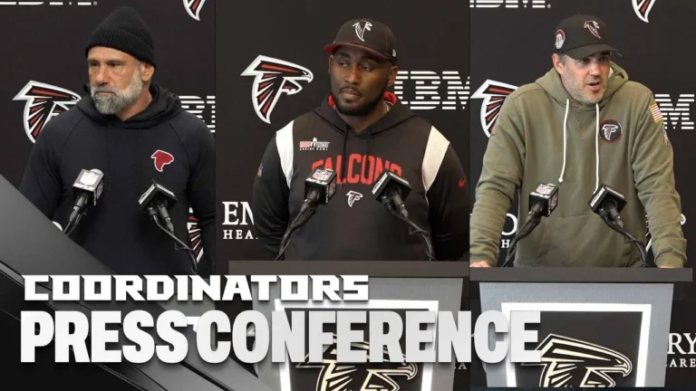 Atlanta Falcons Coordinators look ahead to Tampa Bay Buccaneers matchup Press Conference