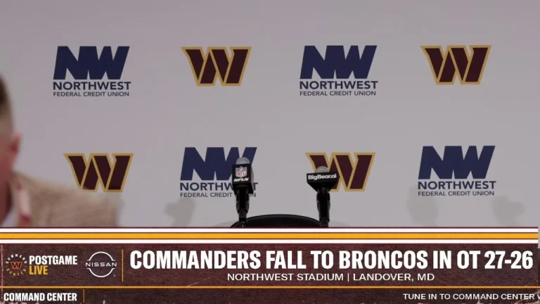Postgame LIVE: Hear from HC Dan Quinn, QB Marcus Mariota & More After the 27-26 OT Loss to Denver