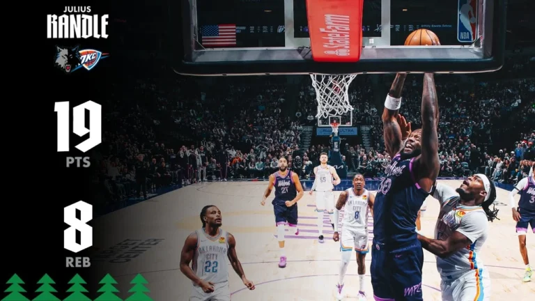 Julius Randle Scores 19 Points In Win Over OKC Thunder 12.19.25