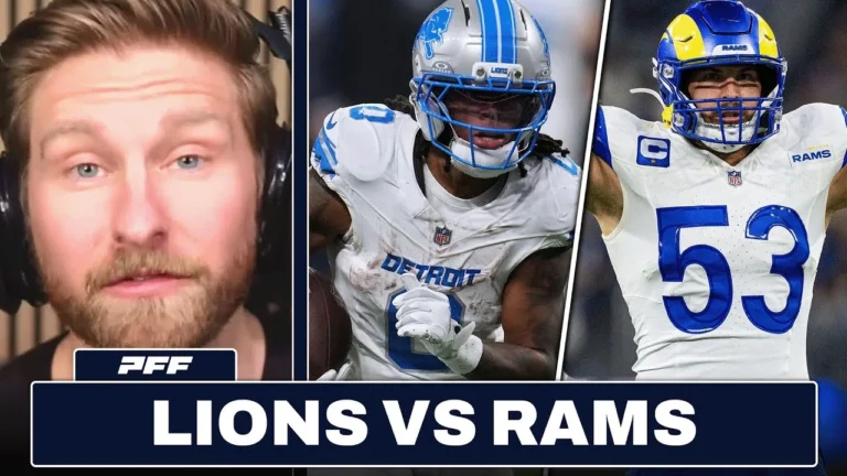 Detroit Lions vs. Los Angeles Rams Preview & Prediction PFF