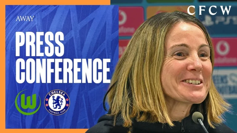 BOMPASTOR & BRIGHT Press Conference UWCL GW6 Wolfsburg vs Chelsea 16 12 25 CFCW