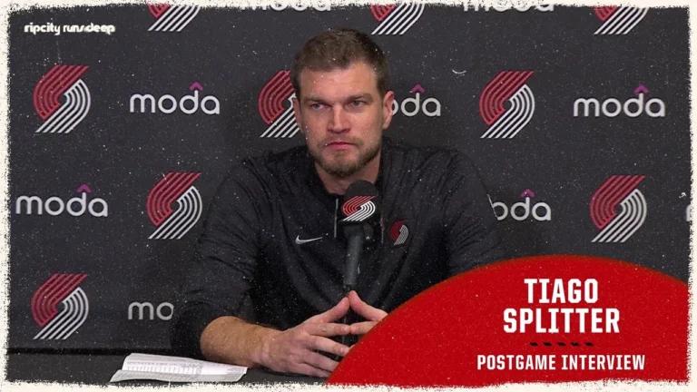 Tiago Splitter Postgame Media Availability at Detroit Pistons December 5th, 2025