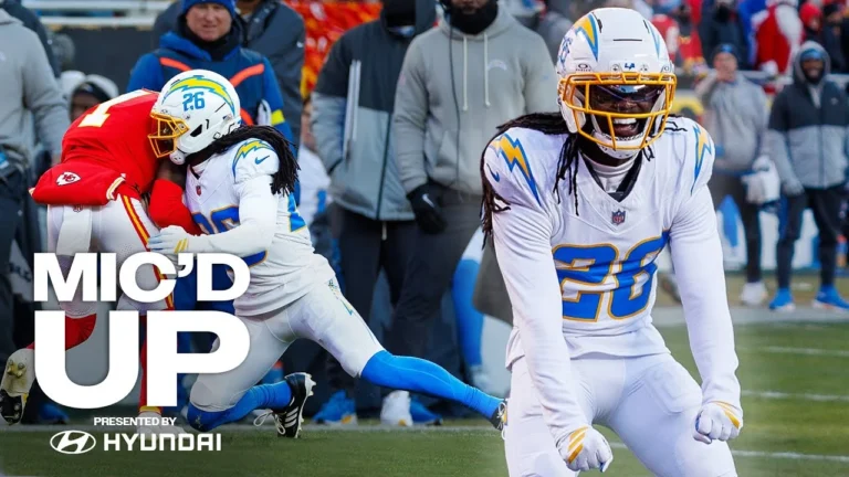 Mic’d Up: Donte Jackson Reacts To Sweeping Chiefs LA Chargers