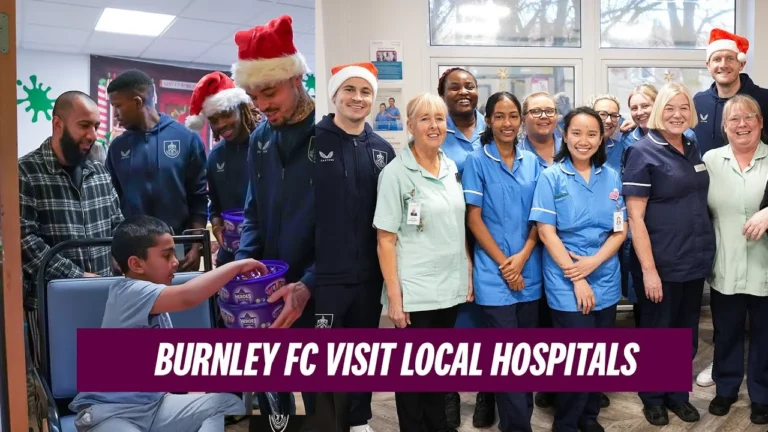 Burnley Players Visit Local Hospitals To Spread Christmas Cheer Burnley Football Club