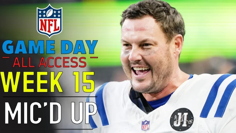 NFL Week 15 Mic’d Up! When did you get older than me? Game Day All Access