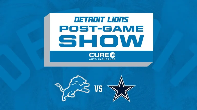 Lions vs. Cowboys Week 14 Detroit Lions Live CURE Auto Insurance Postgame Show