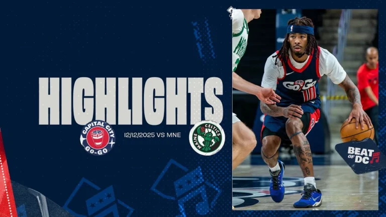 Highlights: Capital City Go-Go vs Maine Celtics 12.12.25