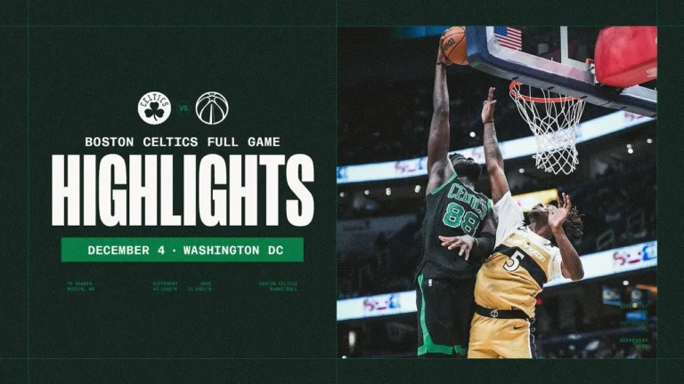 Boston Celtics get the big win over the Washington Wizards 146-101 Extended Highlights