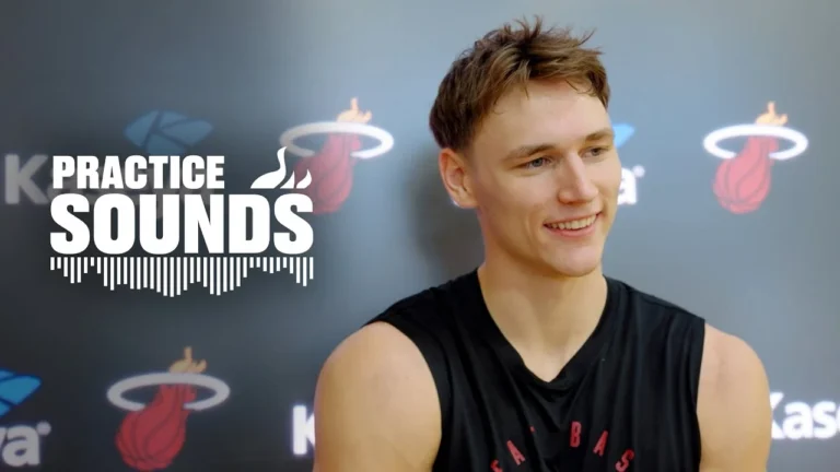 Pelle Larsson, Erik Spoelstra Practice Interviews December 12, 2025