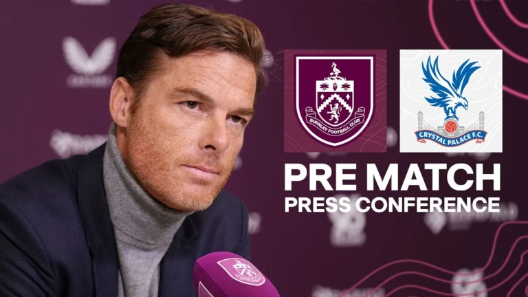 Scott Parker Speaks Ahead Of Mid-Week Clash Against The Eagles PRESS Burnley v Crystal Palace