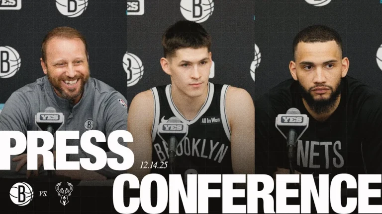 Steve Hetzel, Egor Dëmin, and Tyrese Martin Post Game Press Conferences vs Milwaukee