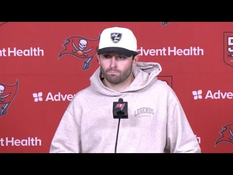 Baker Mayfield Looks Ahead to Carolina Press Conference Tampa Bay Buccaneers