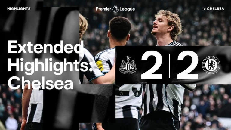 Newcastle United 2 Chelsea 2 EXTENDED Premier League Highlights
