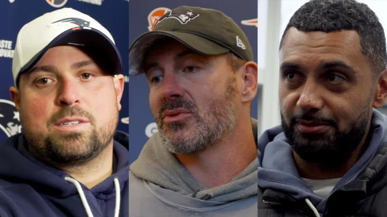 New England Patriots Defensive Coaches Address the Media Patriots Press Conference