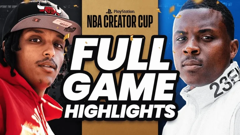 PlayStation NBA CREATOR CUP FULL GAME HIGHLIGHTS December 12, 2025