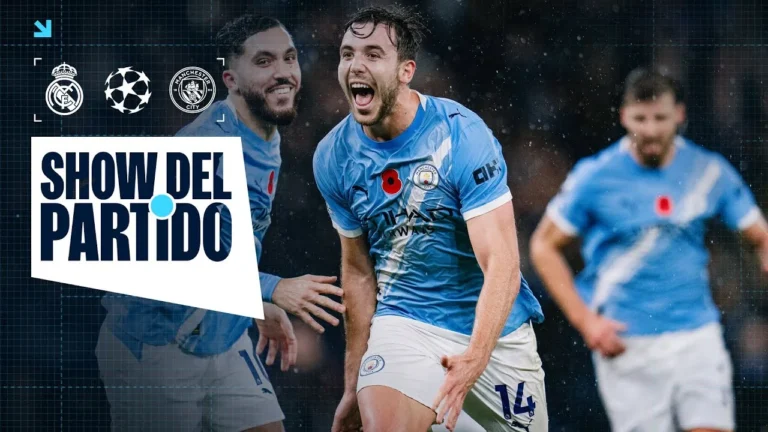 Show del Partido Real Madrid vs. Manchester City En vivo desde el Bernabéu
