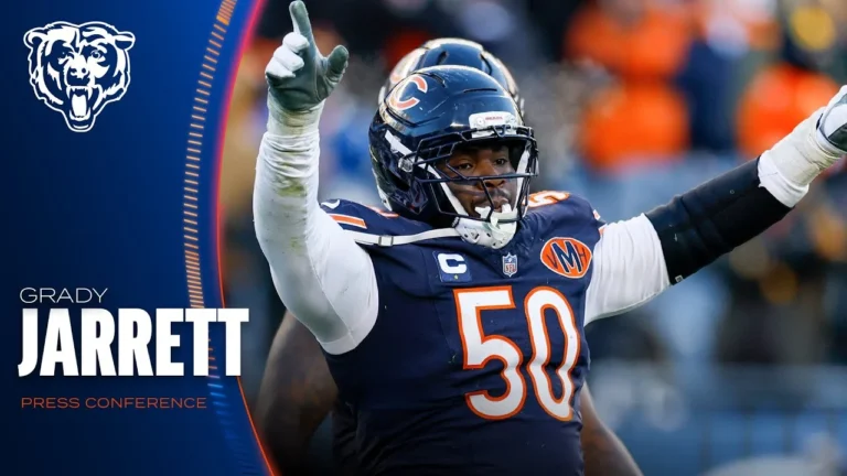 Grady Jarrett on primetime matchup vs. Packers: ‘Can’t ask for a better moment’ Press Conference