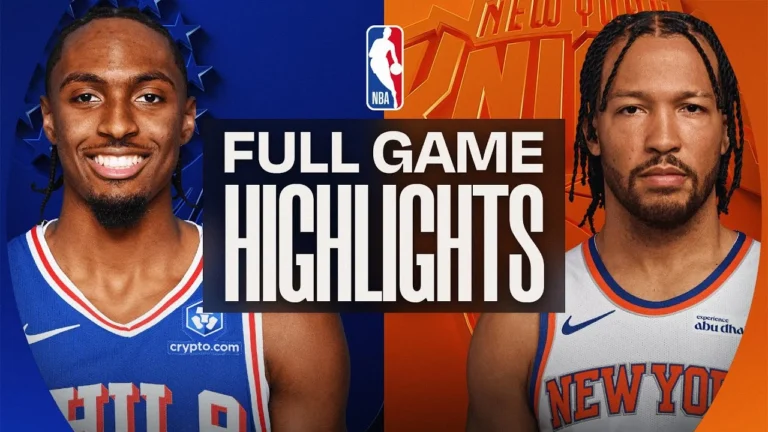 76ERS at KNICKS FULL GAME HIGHLIGHTS December 19, 2025
