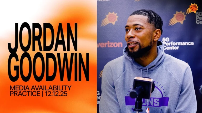 Jordan Goodwin Practice Media Availability Phoenix Suns 12-12-25