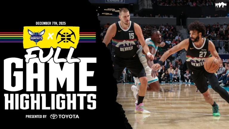 Denver Nuggets TENTH-Straight Road Win Toyota Game Recap vs. CHA