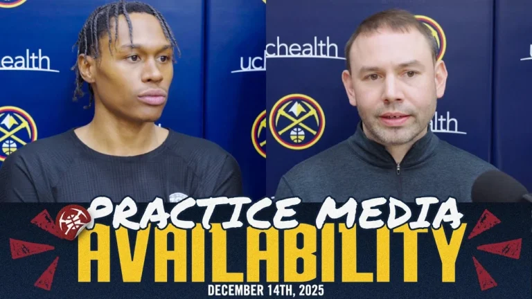Denver Nuggets Practice Media 12 14 25