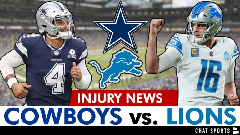 Cowboys vs. Lions Preview & Prediction, Injury Report, Jadeveon Clowney, Trevon Diggs NFL Week 14