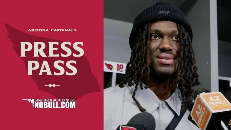 Marvin Harrison Jr and Darius Robinson Postgame Media Week 13 vs Buccaneers AZ Cardinals