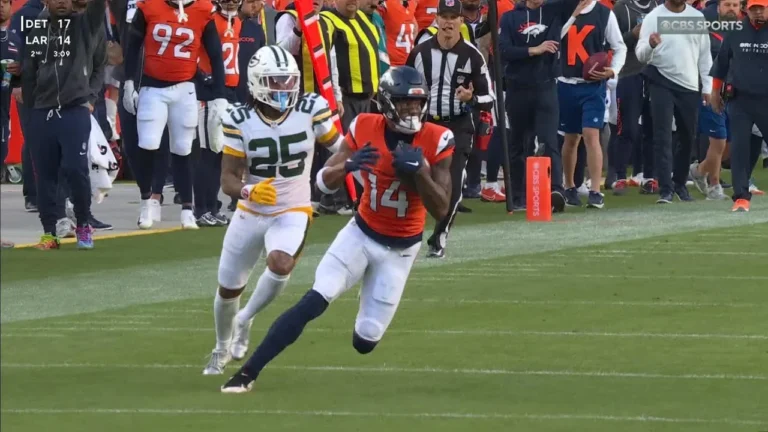 Nix is dealing on a Broncos’ TD drive