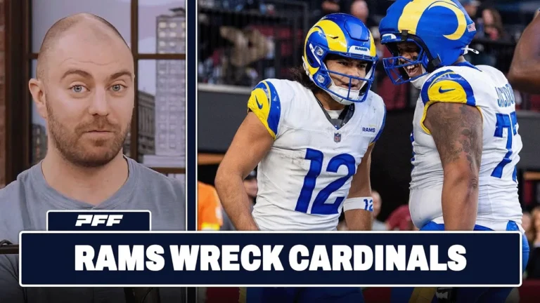 Los Angeles Rams vs. Arizona Cardinals Review PFF Grade Release Show