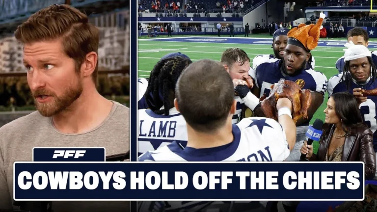Kansas City Chiefs vs. Dallas Cowboys Review PFF Grade Release Show