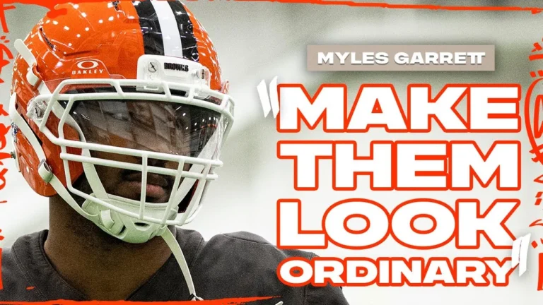 Myles Garrett Press Conference: Make them look ordinary