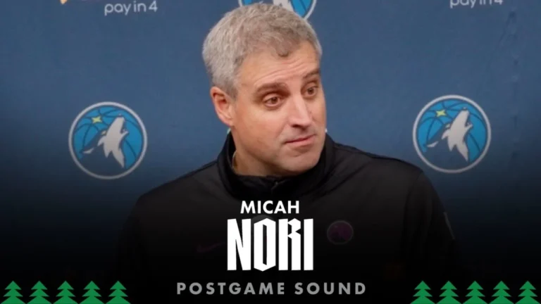 It Was An Entertaining Game Micah Nori Postgame Sound 12.19.25