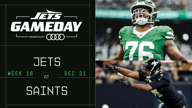 Everything You Need to Know for Jets vs Saints Week 16