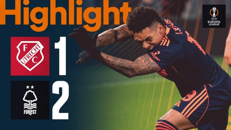 IGOR JESUS SCORES LATE WINNER! Utrecht 1-2 Nottingham Forest UEFA Europa League Highlights