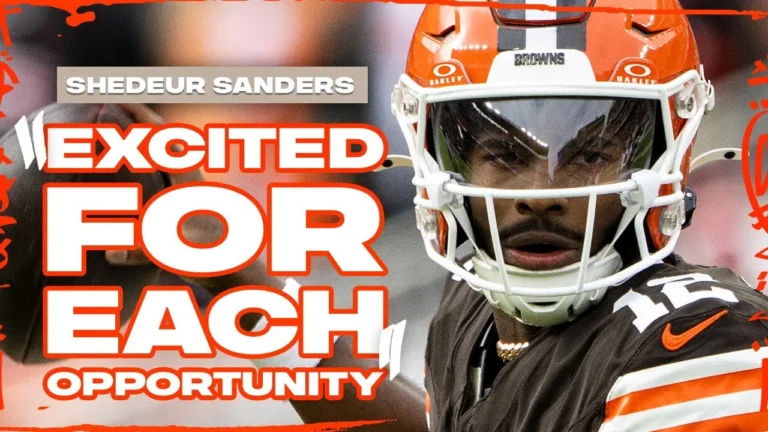 Shedeur Sanders Press Conference: Excited for each opportunity