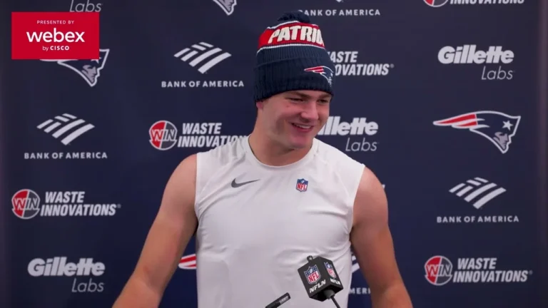 Drake Maye on Defeating the Ravens: So Proud of the Team, It Took Everybody. Press Conference