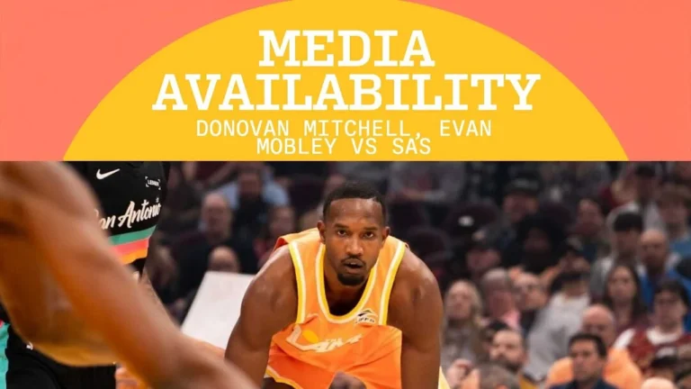 Cavs vs Spurs Evan Mobley & Donovan Mitchell Post Game 12.5.2025