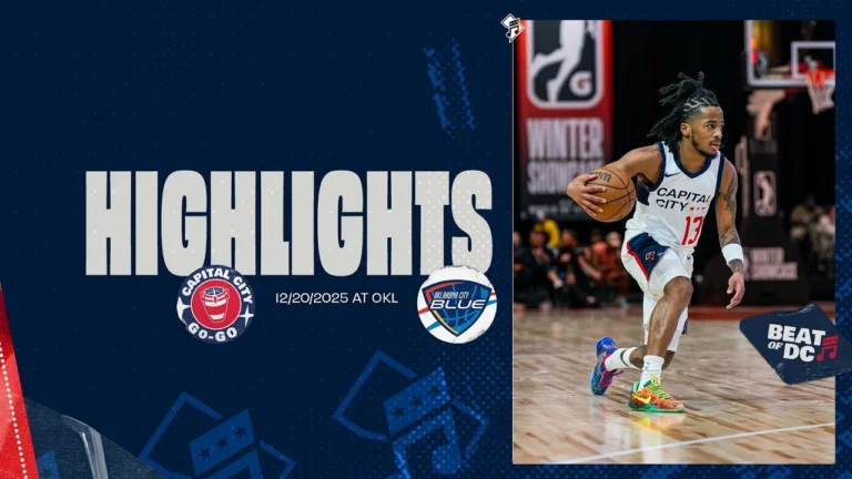 Highlights: Capital City Go-Go at Oklahoma City Blue 12.20.25