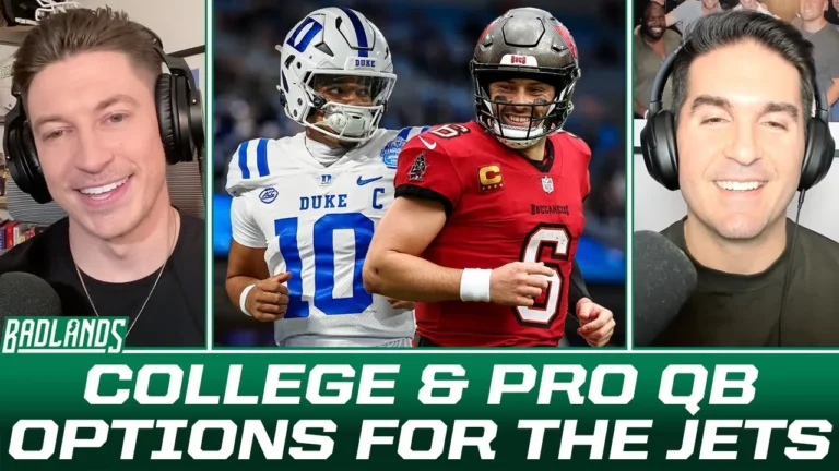 Will New York Jets TRADE UP for Quarterback In NFLDraft? (BADLANDS)