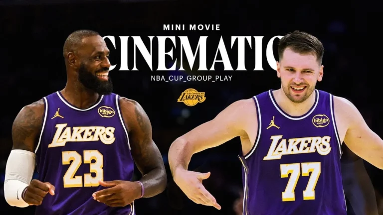 The Lakers take care of business. NBA Cup Mini Movie