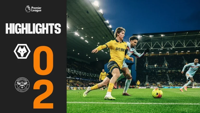 Lewis-Potter brace wins it for the Bees Wolves 0-2 Brentford Match Highlights