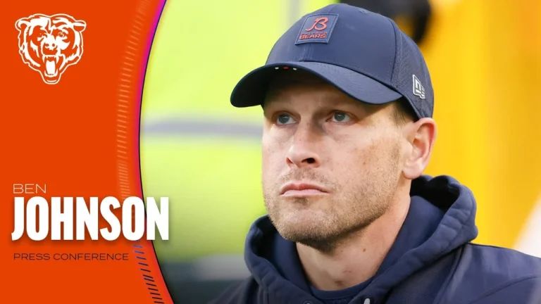 Ben Johnson excited for ‘Bear Weather’ Press Conference