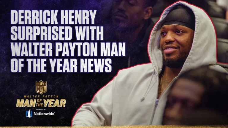 Derrick Henry is the Ravens Walter Payton Man of the Year Nominee Baltimore Ravens
