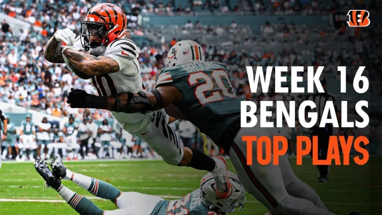 Cincinnati Bengals Highlights vs. Miami Dolphins 2025 Regular Season Week 16