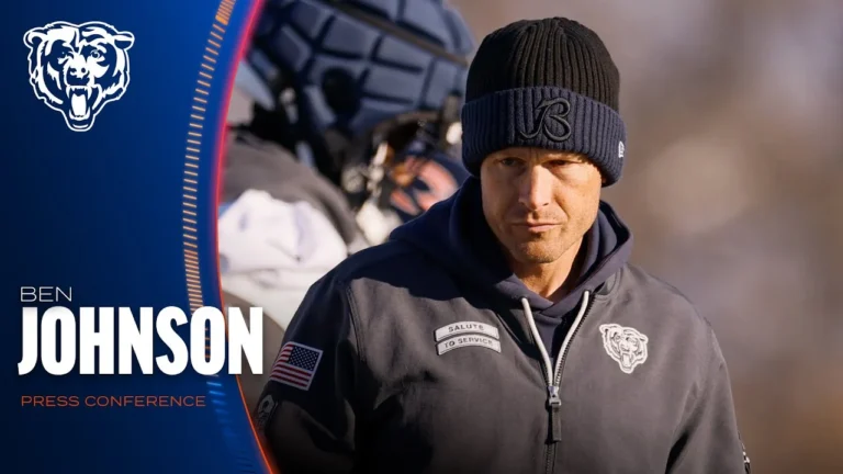 Ben Johnson on team leadership, chemistry ahead of Week 14 Press Conference