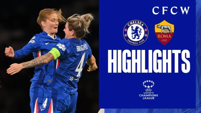 Chelsea Women 6-0 Roma Femminile HIGHLIGHTS UWCL 2025 26