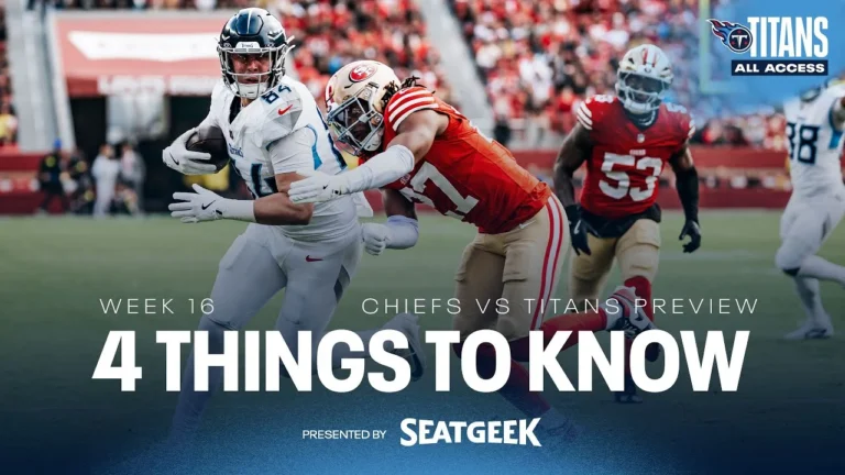 Titans Catching TDs & Setting Franchise Records Four Things To Know presented by SeatGeek