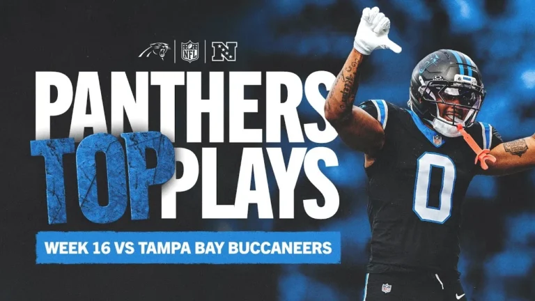 Carolina Panthers Highlights vs. Tampa Bay Buccaneers Week 16